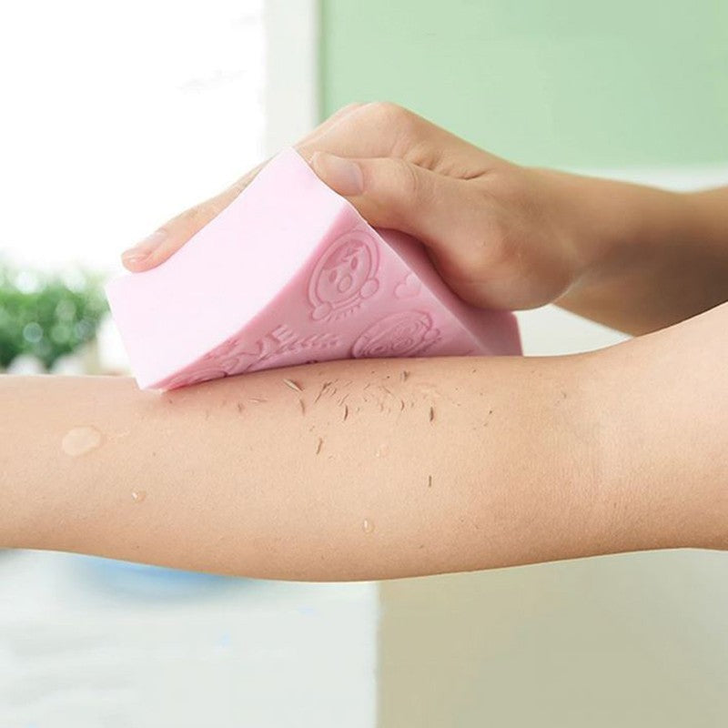 Exfoliating Shower Sponge (SG Seller) - Deep Cleanse & Remove Dead Skin